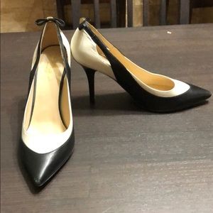 Kate Spade Black & White Pumps